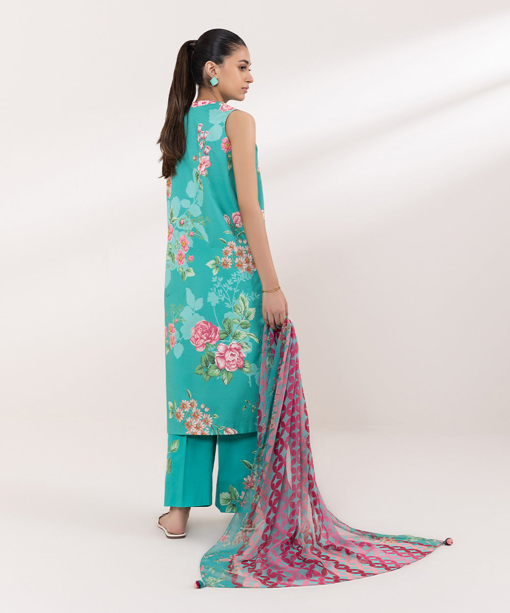 Sapphire | Intermix 2024 | Cambric Suit S-21 by Designer Sapphire - House of Maryam - Pakistani Designer Ethnic Wear in {{ shop.shopifyCountryName }}