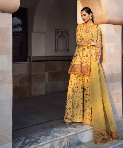 Sapphire | Eid Collection | D11 -  Sapphire Luxury - Original Designer Dress - House of Maryam