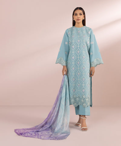 Sapphire | Eid Collection | S69 -  Sapphire Luxury - Original Designer Dress - House of Maryam