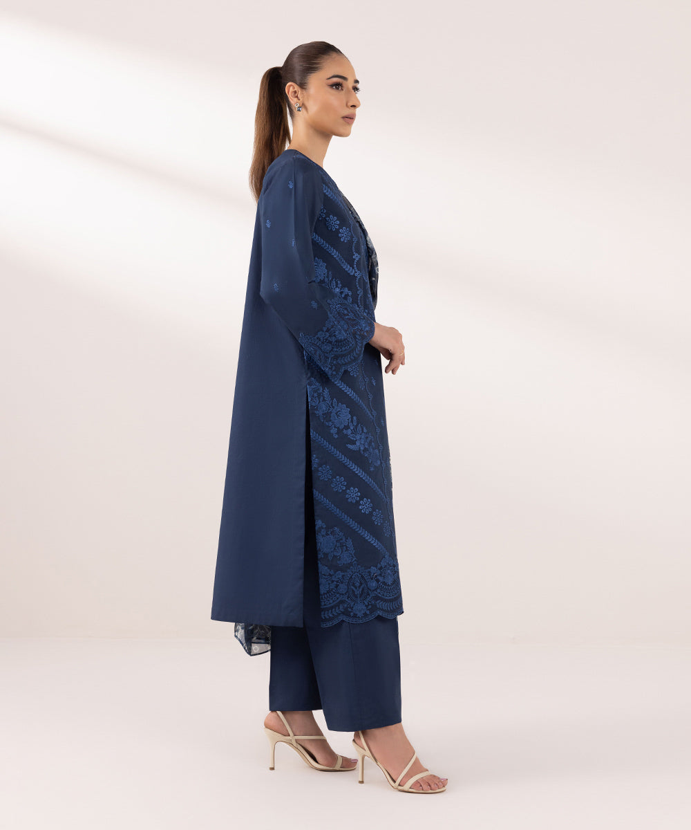Sapphire | Intermix 2024 | Cambric Suit S-17 -  Sapphire Casuals - Original Designer Dress - House of Maryam