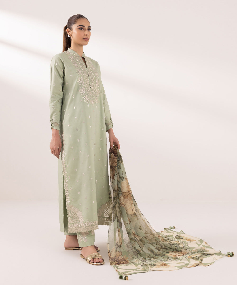 Sapphire | Intermix 2024 | Cambric Suit S-19 by Designer Sapphire - House of Maryam - Pakistani Designer Ethnic Wear in {{ shop.shopifyCountryName }}