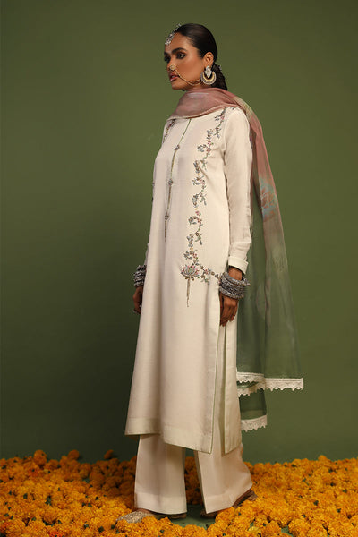 Wardha Saleem | Luxury Pret Traditional Wear | KANWAL - SHIRT WITH PANTS (2 PC) -  Wardha Saleem Ladies Clothes - Original Designer Dress - House of Maryam