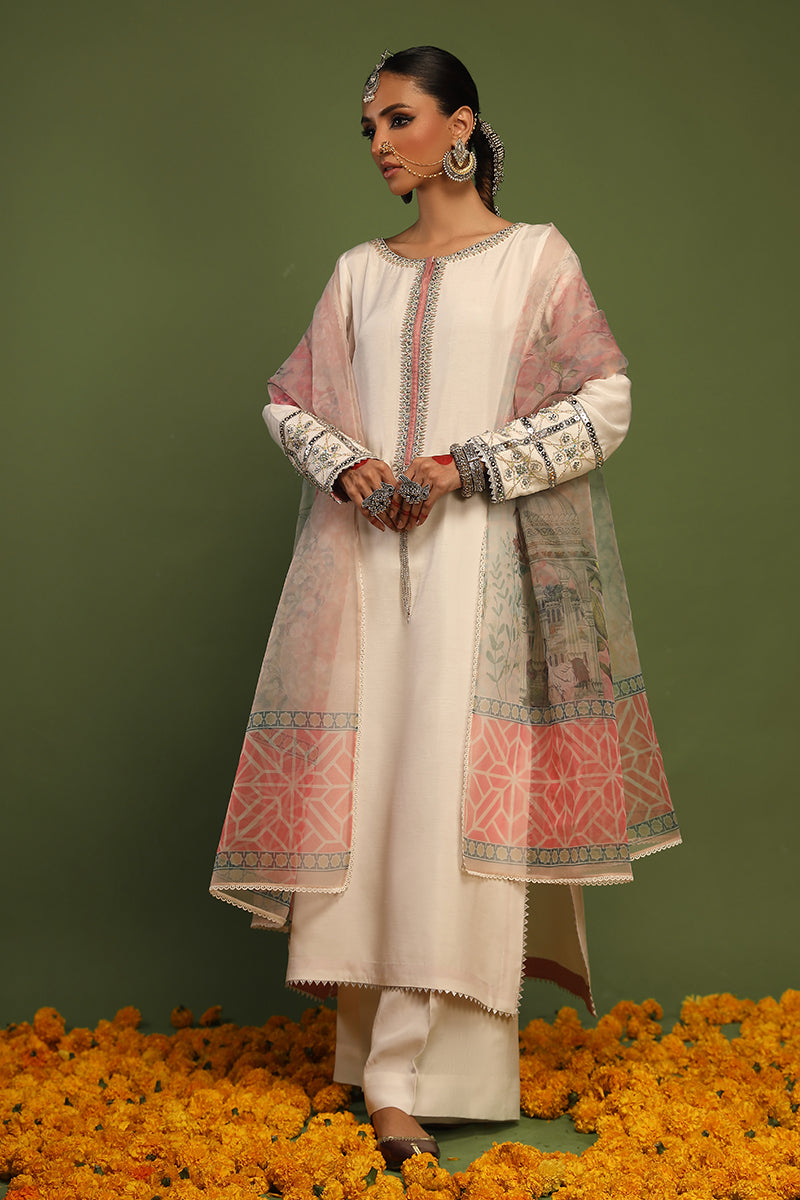 Wardha Saleem | Luxury Pret Traditional Wear | AKS - SHIRT WITH PANTS (2 PC) -  Wardha Saleem Ladies Clothes -  House of Maryam