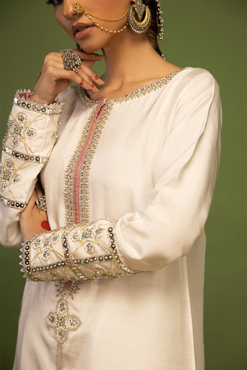 Wardha Saleem | Luxury Pret Traditional Wear | AKS - SHIRT WITH PANTS (2 PC) -  Wardha Saleem Ladies Clothes - Original Designer Dress - House of Maryam