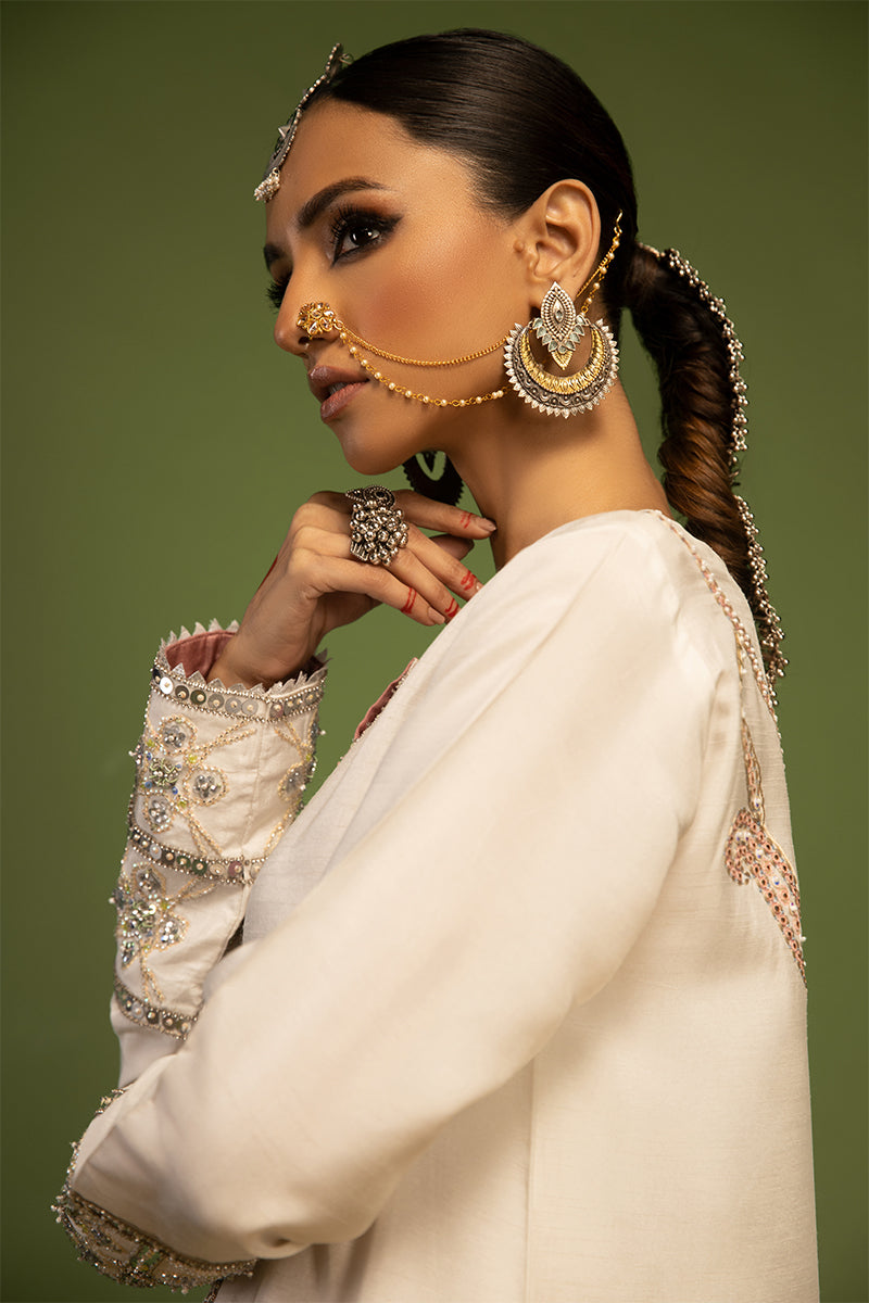Wardha Saleem | Luxury Pret Traditional Wear | AKS - SHIRT WITH PANTS (2 PC) -  Wardha Saleem Ladies Clothes - Original Designer Dress - House of Maryam