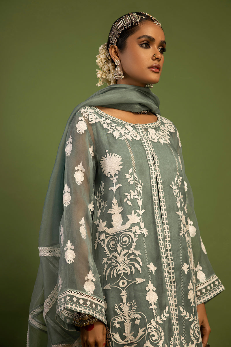 Wardha Saleem | Luxury Pret Traditional Wear | SHAJAR - AARI WORK (2 PC) -  Wardha Saleem Ladies Clothes - Original Designer Dress - House of Maryam