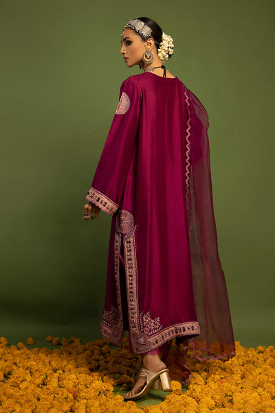 Wardha Saleem | Luxury Pret Traditional Wear | SAANJH - PURE SILK (2 PC) -  Wardha Saleem Ladies Clothes - Original Designer Dress - House of Maryam