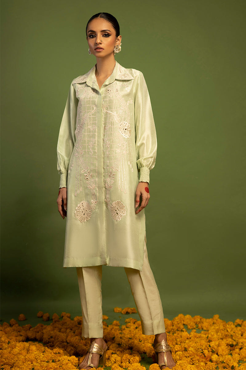 Wardha Saleem | Luxury Pret Traditional Wear | QALB - PURE SILK (2 PC) -  Wardha Saleem Ladies Clothes - Original Designer Dress - House of Maryam