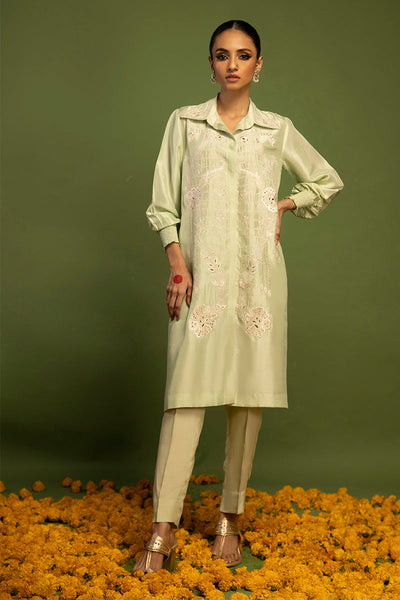 Wardha Saleem | Luxury Pret Traditional Wear | QALB - PURE SILK (2 PC) -  Wardha Saleem Ladies Clothes - Original Designer Dress - House of Maryam