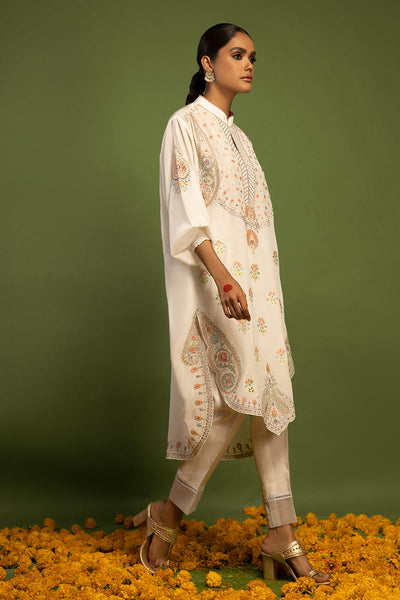 Wardha Saleem | Luxury Pret Traditional Wear | AKS-PURE SILK (2 PC) -  Wardha Saleem Ladies Clothes - Original Designer Dress - House of Maryam