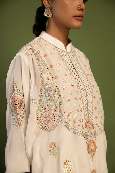 Wardha Saleem | Luxury Pret Traditional Wear | AKS-PURE SILK (2 PC) -  Wardha Saleem Ladies Clothes - Original Designer Dress - House of Maryam