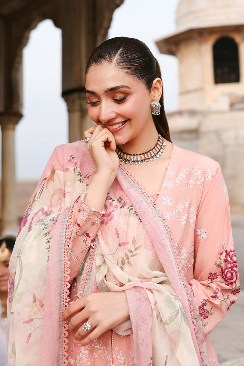 Cross Stitch | Eid Lawn 26 | DUSKY ROSE-3