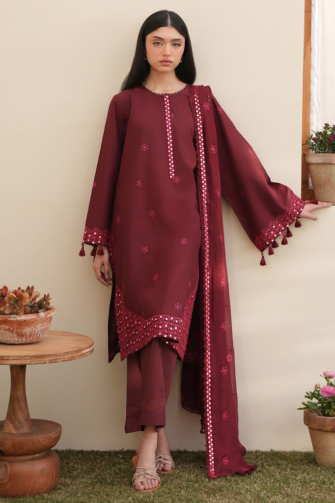 Cross Stitch | Emb Lawn Mahiri 26 | WINDSOR RED