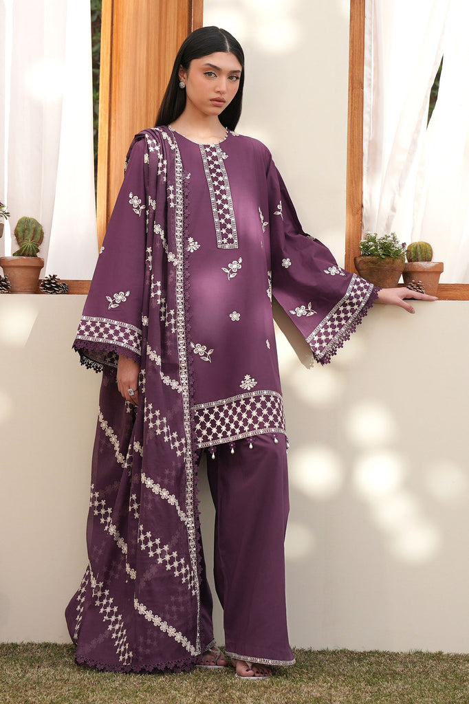 Cross Stitch | Emb Lawn Mahiri 26 | CHIVE BLOSSOM-1