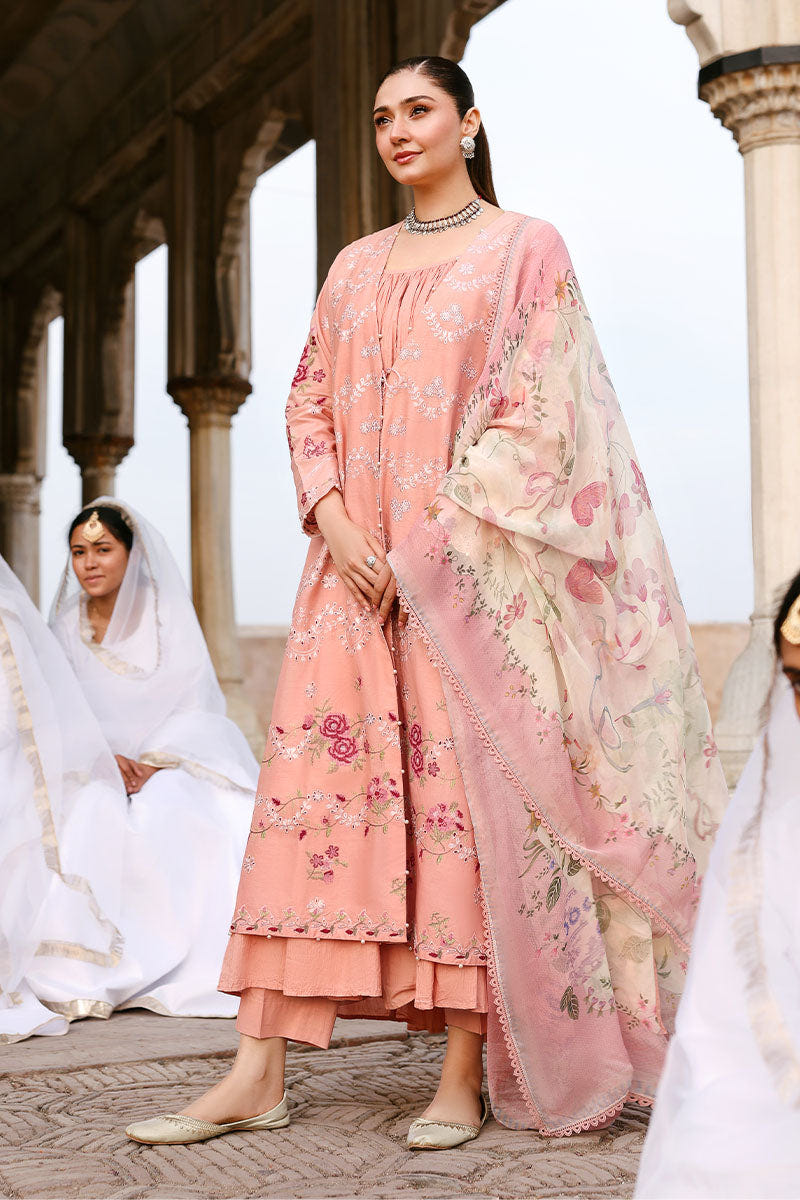 Cross Stitch | Eid Lawn 26 | DUSKY ROSE