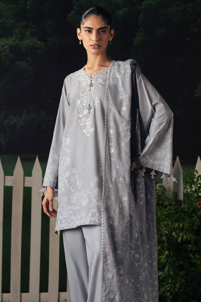 Cross Stitch | The Moonsoon Edit 26 | SELENE GLOW-3PC PRINTED SUIT