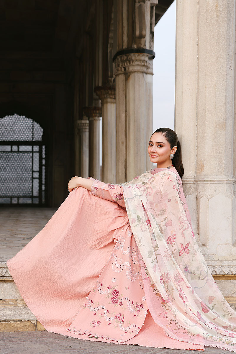 Cross Stitch | Eid Lawn 26 | DUSKY ROSE-5