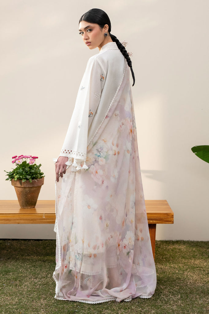 Cross Stitch | Emb Lawn Mahiri 26 | PRISTINE IVORY, image 2