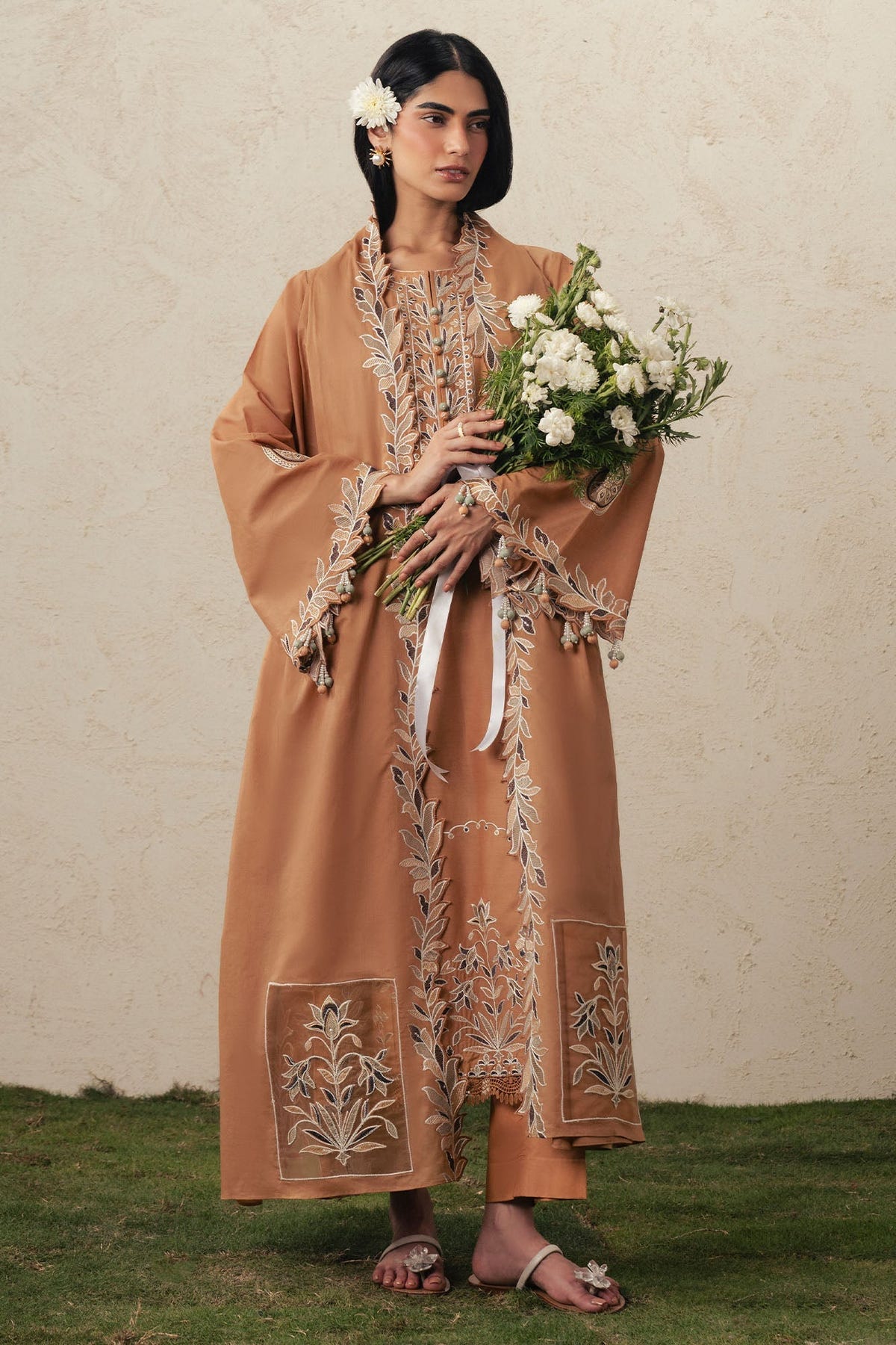 Cross Stitch | The Moonsoon Edit 26 | AMBER DUNE-3PC EMBROIDERED SUIT