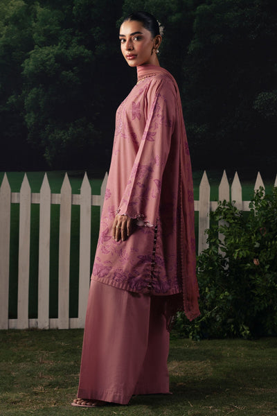 Cross Stitch | The Moonsoon Edit 26 | BLUSH ESSENCE-3PC PRINTED SUIT
