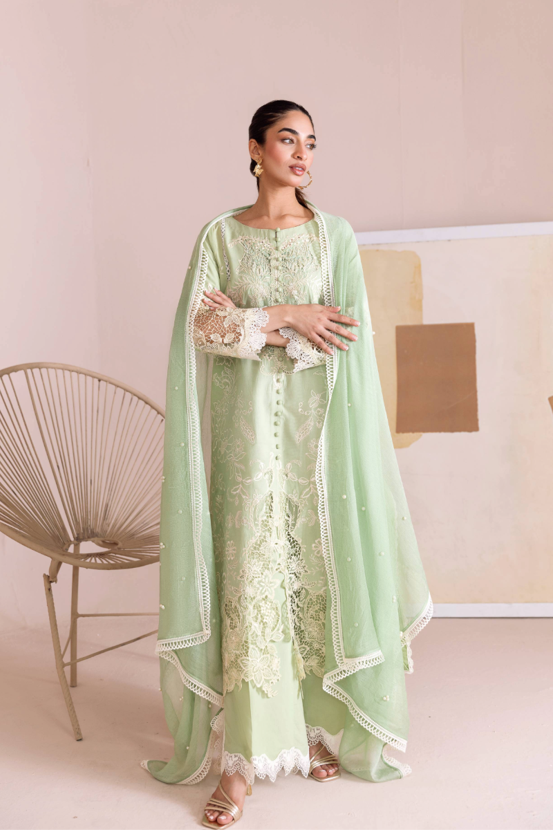 Manara | Mgrolia Garden 25 | SAGE -  Manara Ladies Clothes - Original Designer Dress - House of Maryam