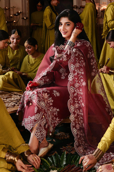 Cross Stitch | Eid Lawn 26 | CRIMSON DRAPE