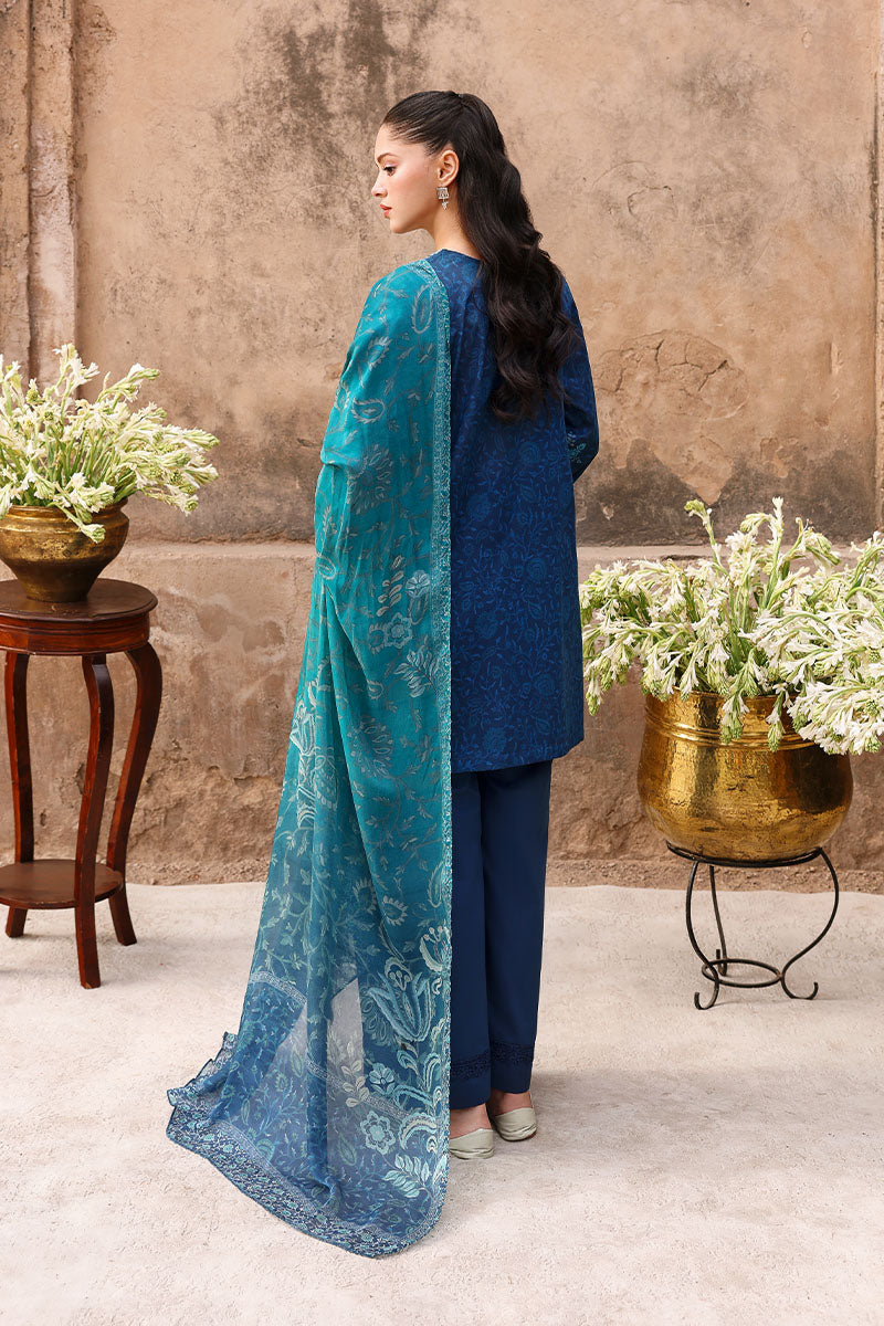 Cross Stitch | Eid Lawn 26 | PRUSSIAN WAVES-2