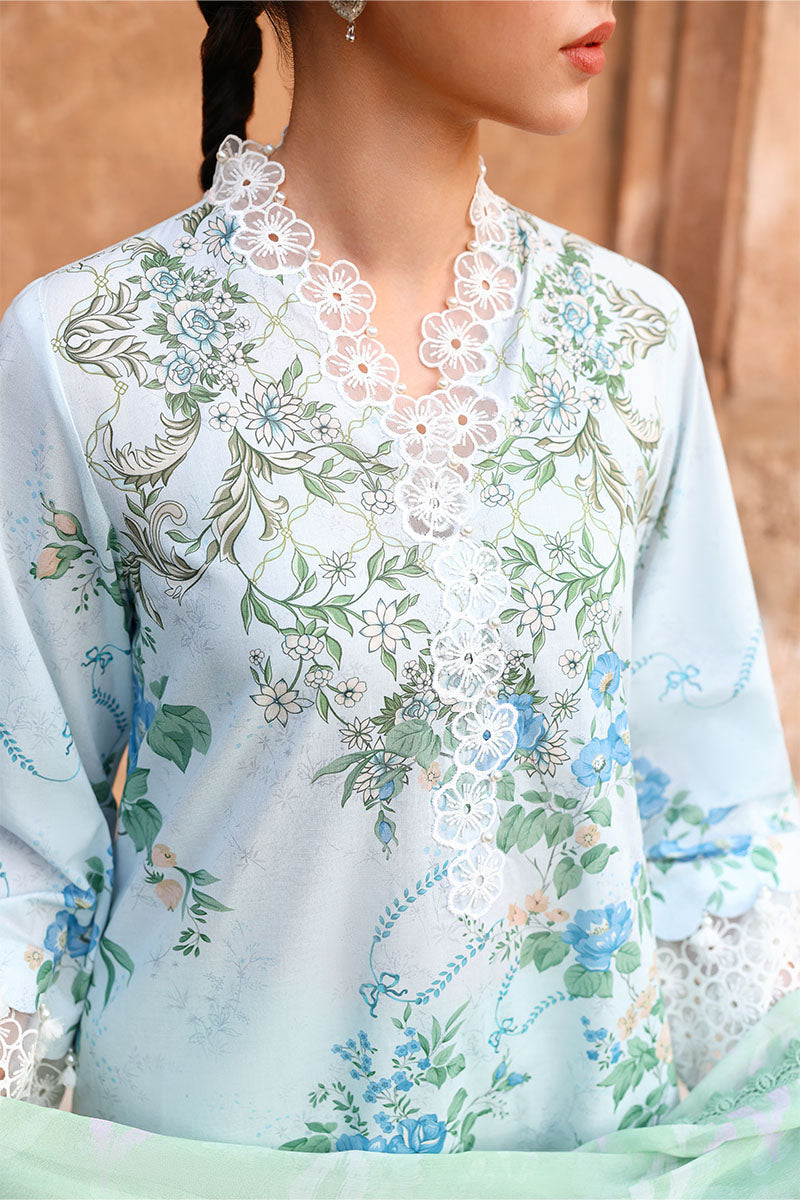 Cross Stitch | Eid Lawn 26 | SEAFOAM TREASURE, image 2