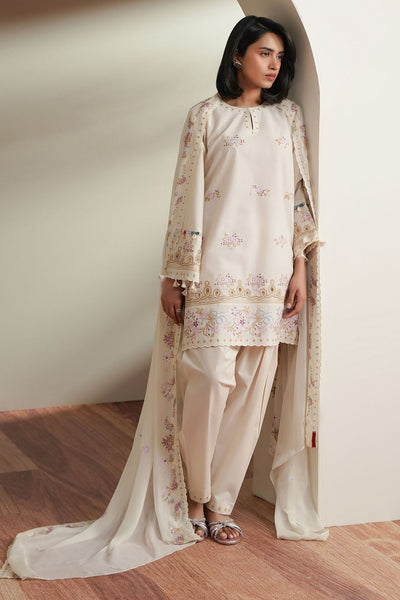 Cross Stitch | Mahiri Embroidered Collection 26 | VORY MOSIAC