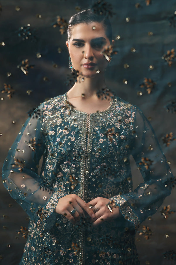 Saffron | Aatish Formals | Gulzar-e-Afreen -  Saffron Formal - Original Designer Dress - House of Maryam