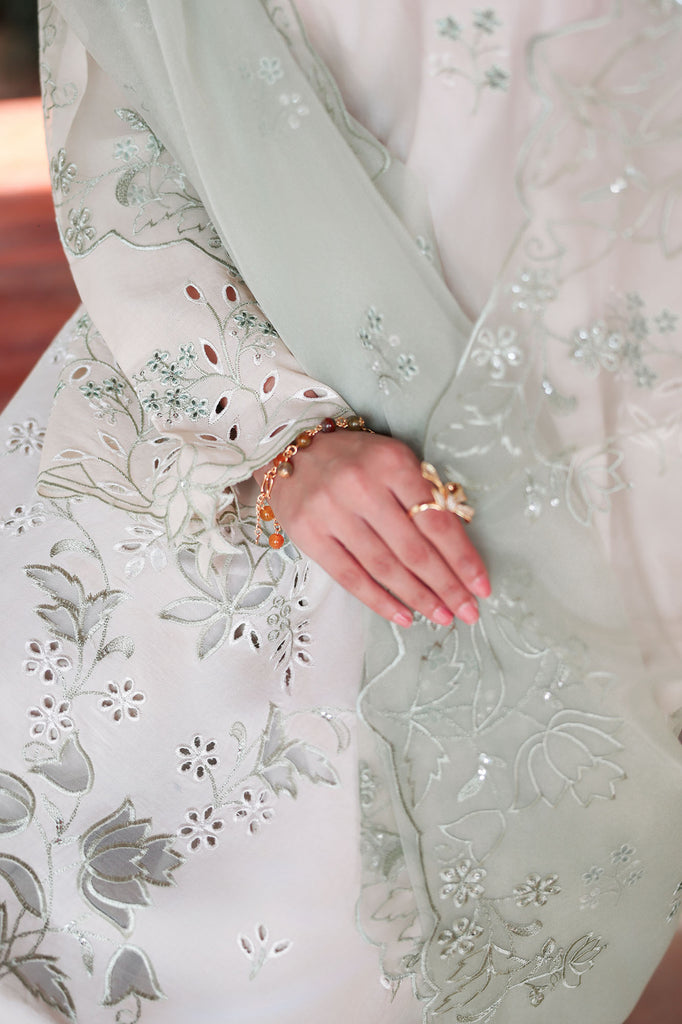 Cross Stitch | Eid Lawn Edit 26 |PEARL SAGE-4
