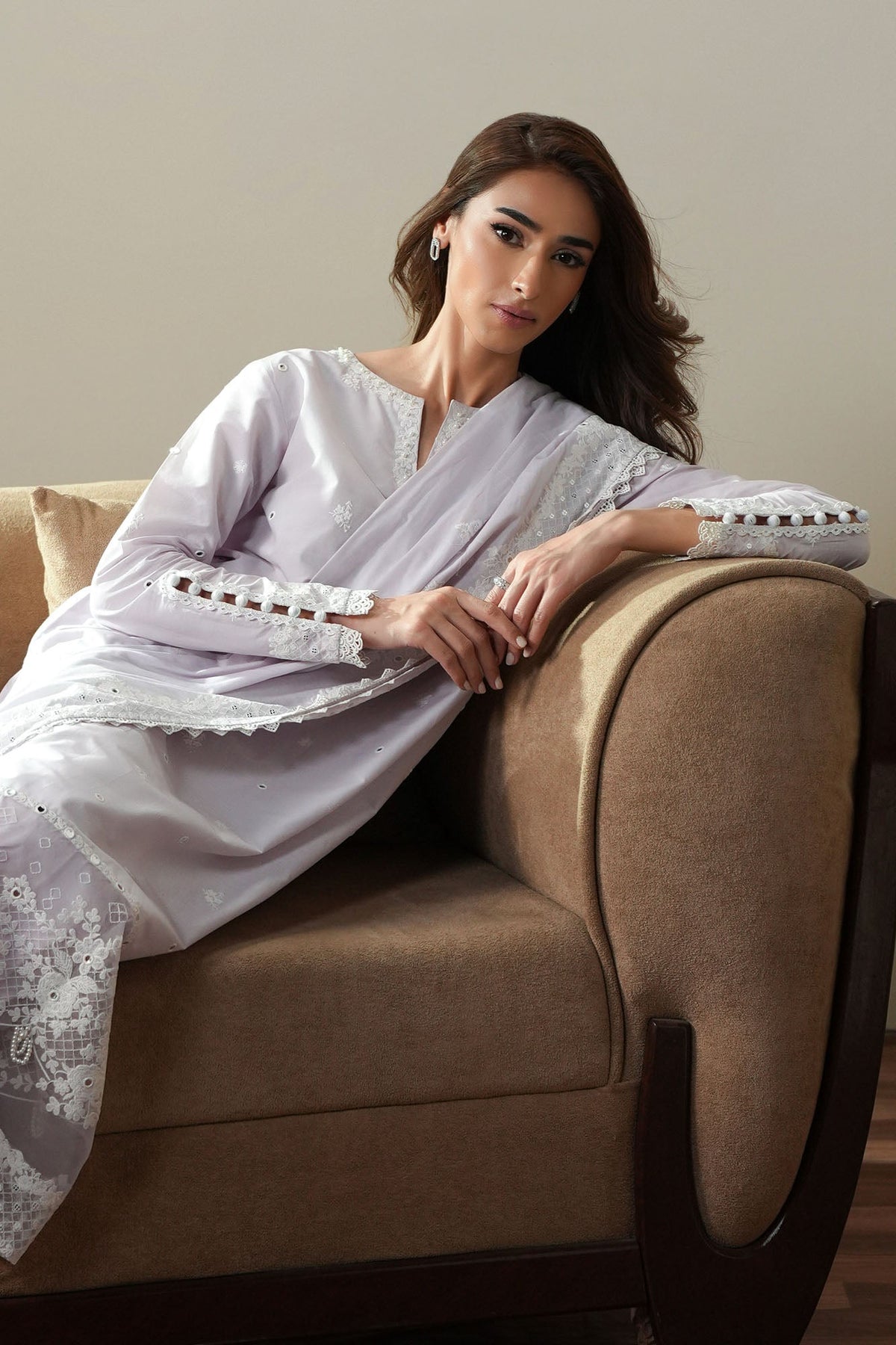 Cross S titch | Mahiri Embroidered Collection 26 |VIOLET DREAM-7