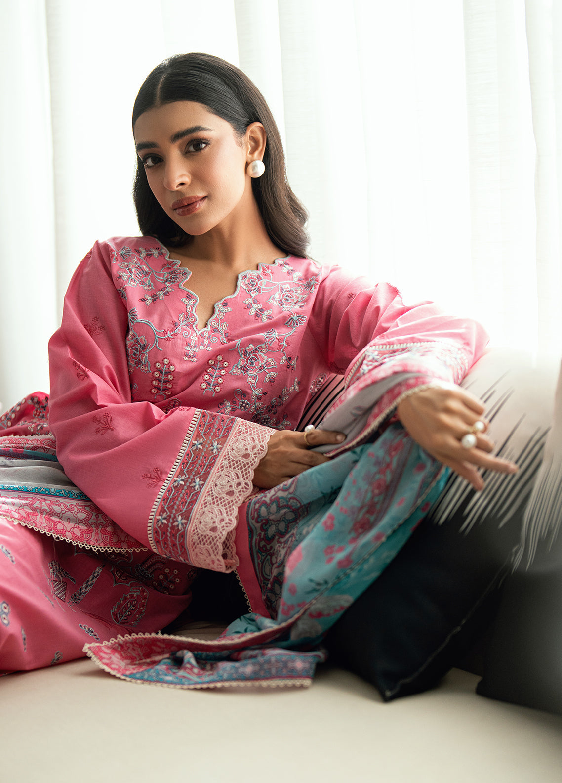 Sahane | Virelle The Lawn Edit | CG50007 Peony-3