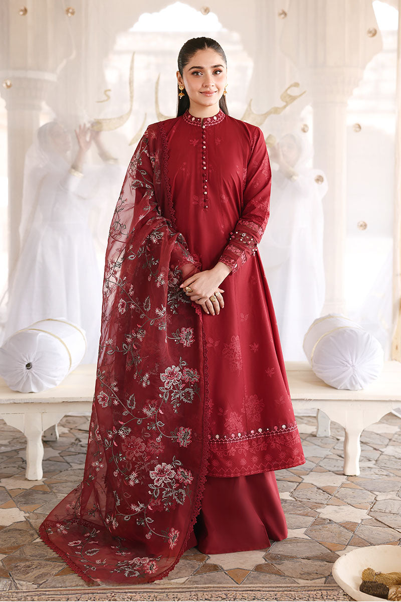 Cross Stitch | Eid Lawn 26 | ROUGE FLARE-1