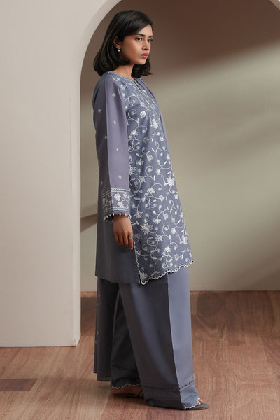 Cross Stitch | Mahiri Embroidered Collection 26 | SLATE PETALS