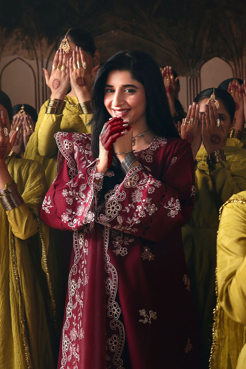 Cross Stitch | Eid Lawn 26 | CRIMSON DRAPE, image 4