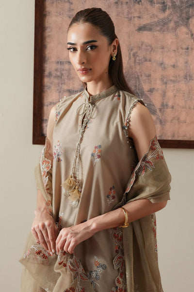 Cross Stitch | Mahiri Embroidered Collection 26 |DUSTY SAGE