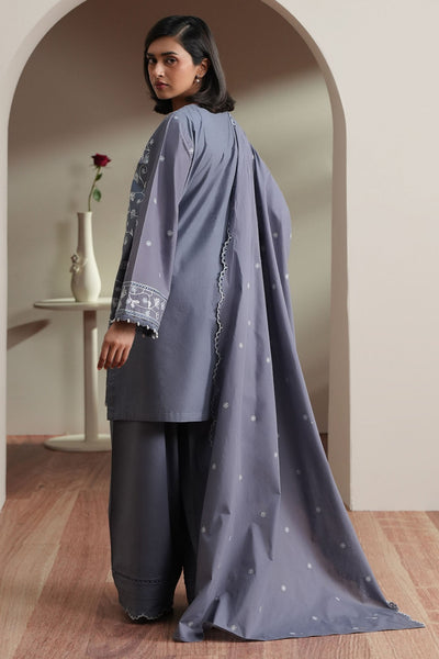 Cross Stitch | Mahiri Embroidered Collection 26 | SLATE PETALS