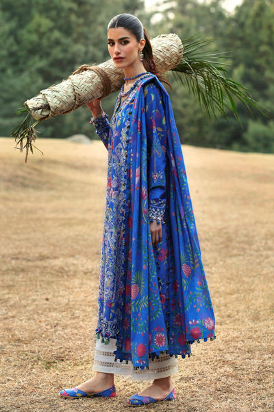 Zaha | Lawn 25 | ZAYANA (ZL25-01 B) -  Zaha Ladies Clothes - Original Designer Dress - House of Maryam