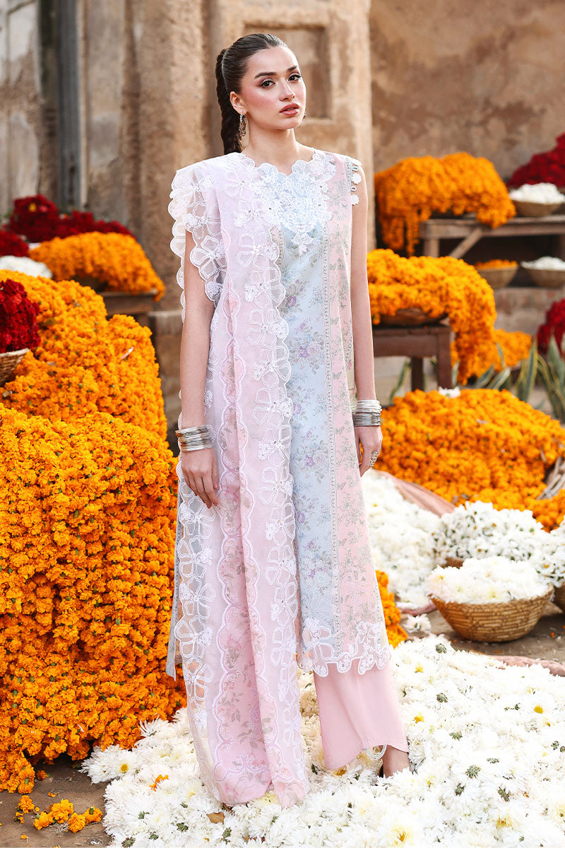 Cross Stitch | Eid Lawn 26 | ROSE VEIL-1