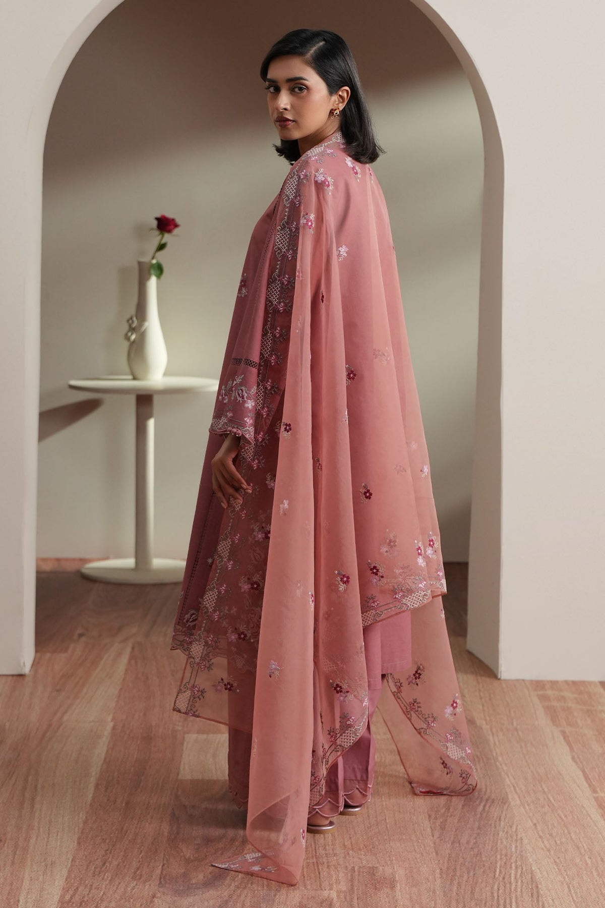 Cross Stitch | Mahiri Embroidered Collection 26 | BLUSH TAPESTRY-2