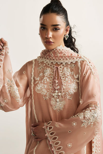 Elan I Vital Ornee I FLEUR DE ROSÉ (EV-21358) -  Elan Ladies Clothes - Original Designer Dress - House of Maryam