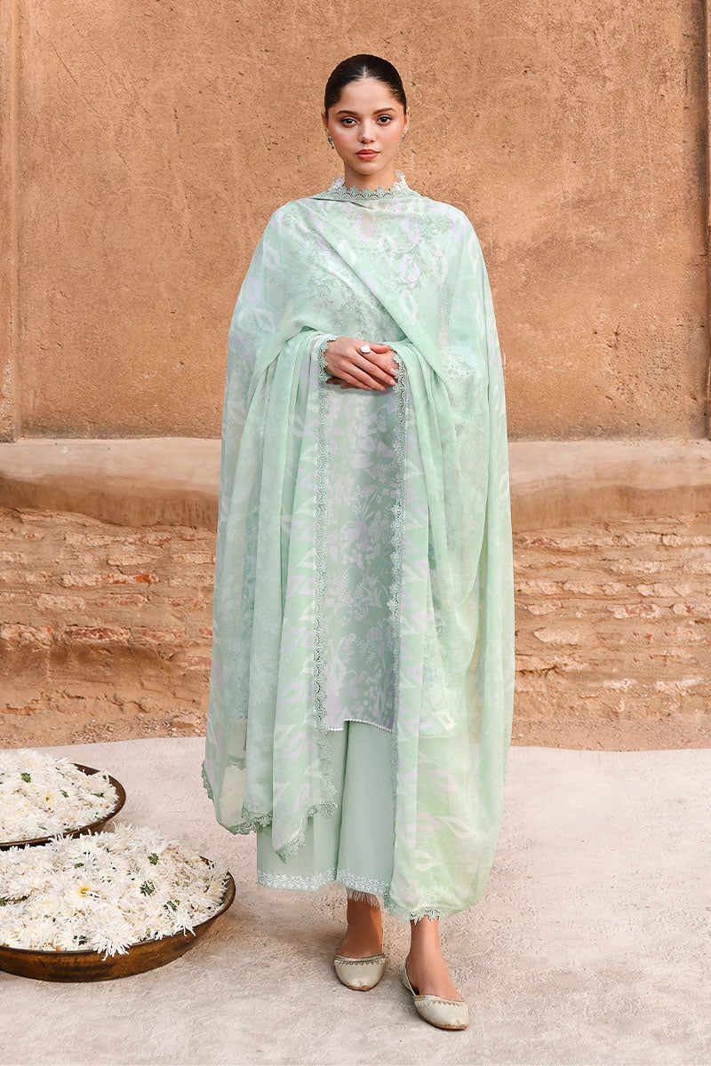 Cross Stitch | Eid Lawn 26 | SAGE GREEN-1