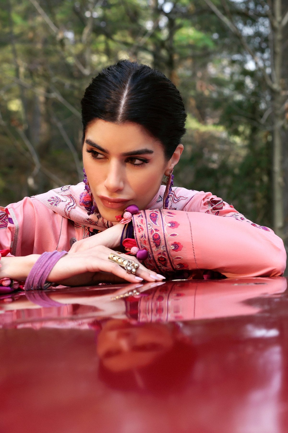 Zaha | Lawn 25 | ZARIAH (ZL25-09 B) -  Zaha Ladies Clothes - Original Designer Dress - House of Maryam