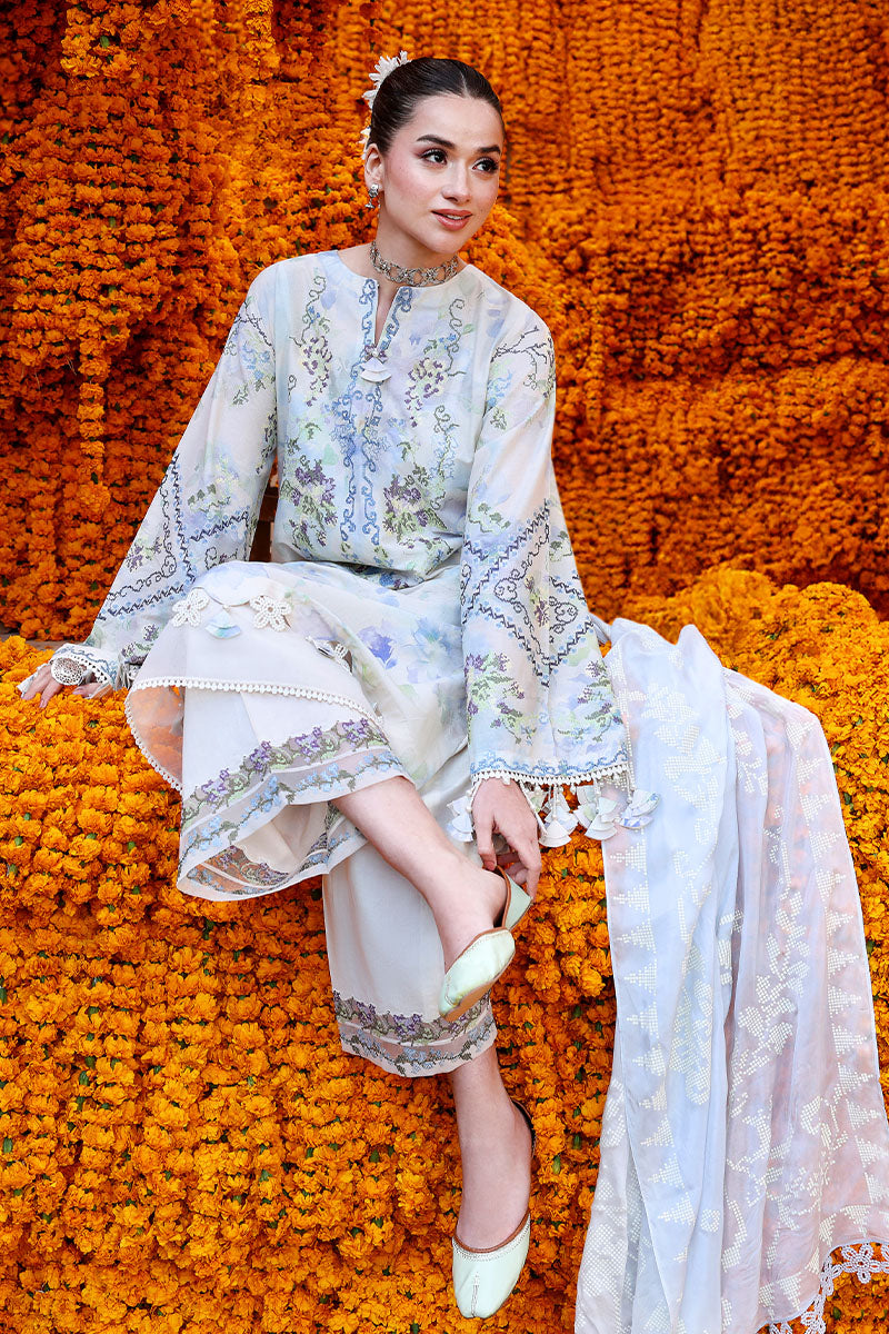 Cross Stitch | Eid Lawn 26 | LILAC WHISPER, image 4