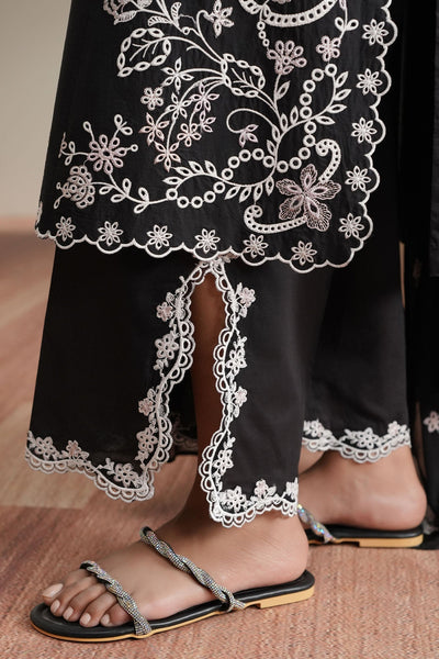 Cross Stitch | Mahiri Embroidered Collection 26 | NOIR CANVAS