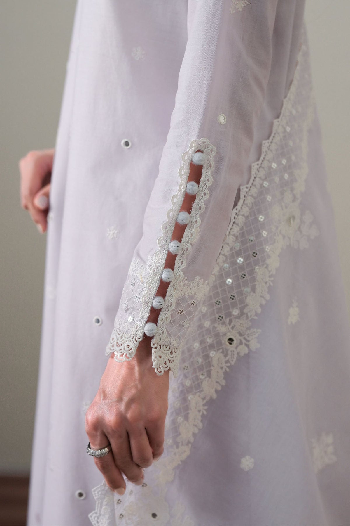 Cross S titch | Mahiri Embroidered Collection 26 |VIOLET DREAM-4