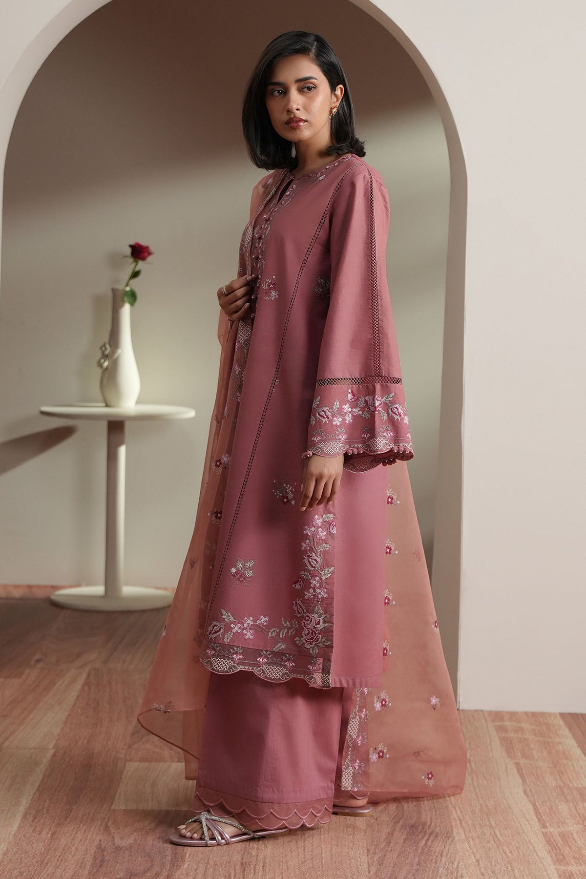 Cross Stitch | Mahiri Embroidered Collection 26 | BLUSH TAPESTRY-3