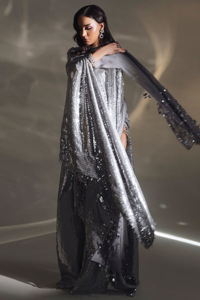 Elan | Lueur Dor | CÉLESTE ARGENTÉE (EP-21404) -  Elan Ladies Clothes - Original Designer Dress - House of Maryam