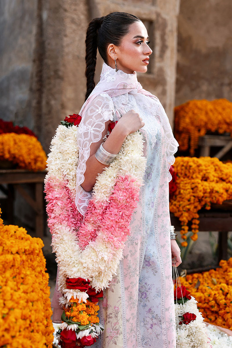 Cross Stitch | Eid Lawn 26 | ROSE VEIL-4